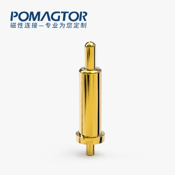 POGO PIN DIP式：电镀黄铜Au5u，电压5V，电流1A，工作行程1.0mm:40±15gf，弹力10000次+，工作温度-30°~85°