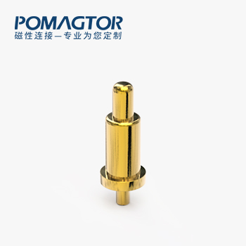 POGO PIN DIP式：电镀黄铜Au3u，电压5V，电流1A，工作行程0.5mm:40±15gf，弹力10000次+，工作温度-30°~85°