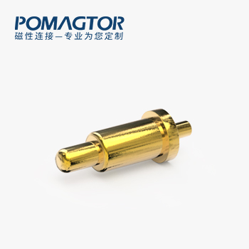 POGO PIN DIP式：电镀黄铜Au3u，电压5V，电流1A，工作行程0.5mm:40±15gf，弹力10000次+，工作温度-30°~85°